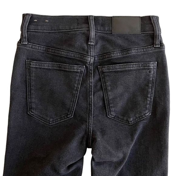 Madewell 10” High Rise Skinny Jean Starkey Wash Black Grey 25 - Picture 4 of 9